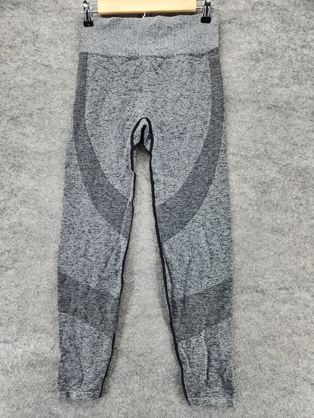 Victoria Secret Pink Active Leggings Womens Medium Pull On Gray